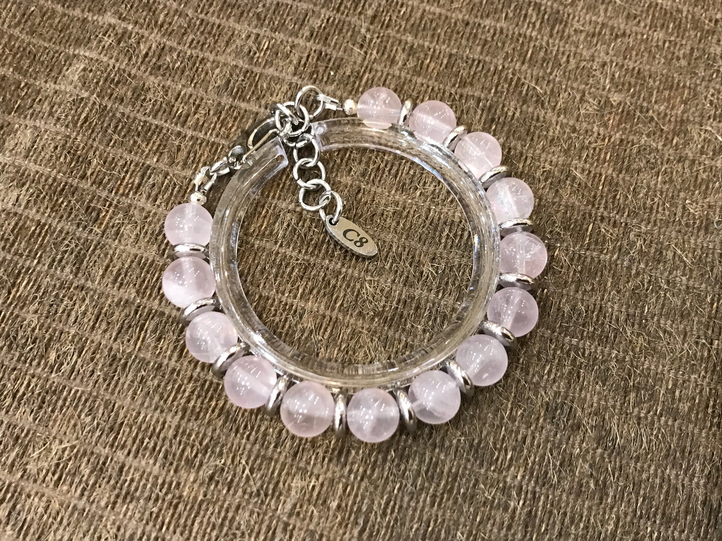 C8 粉水晶 Aegis Bracelet