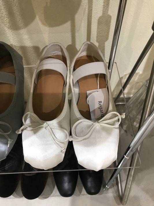 Regards-Satin Ballet Flats
