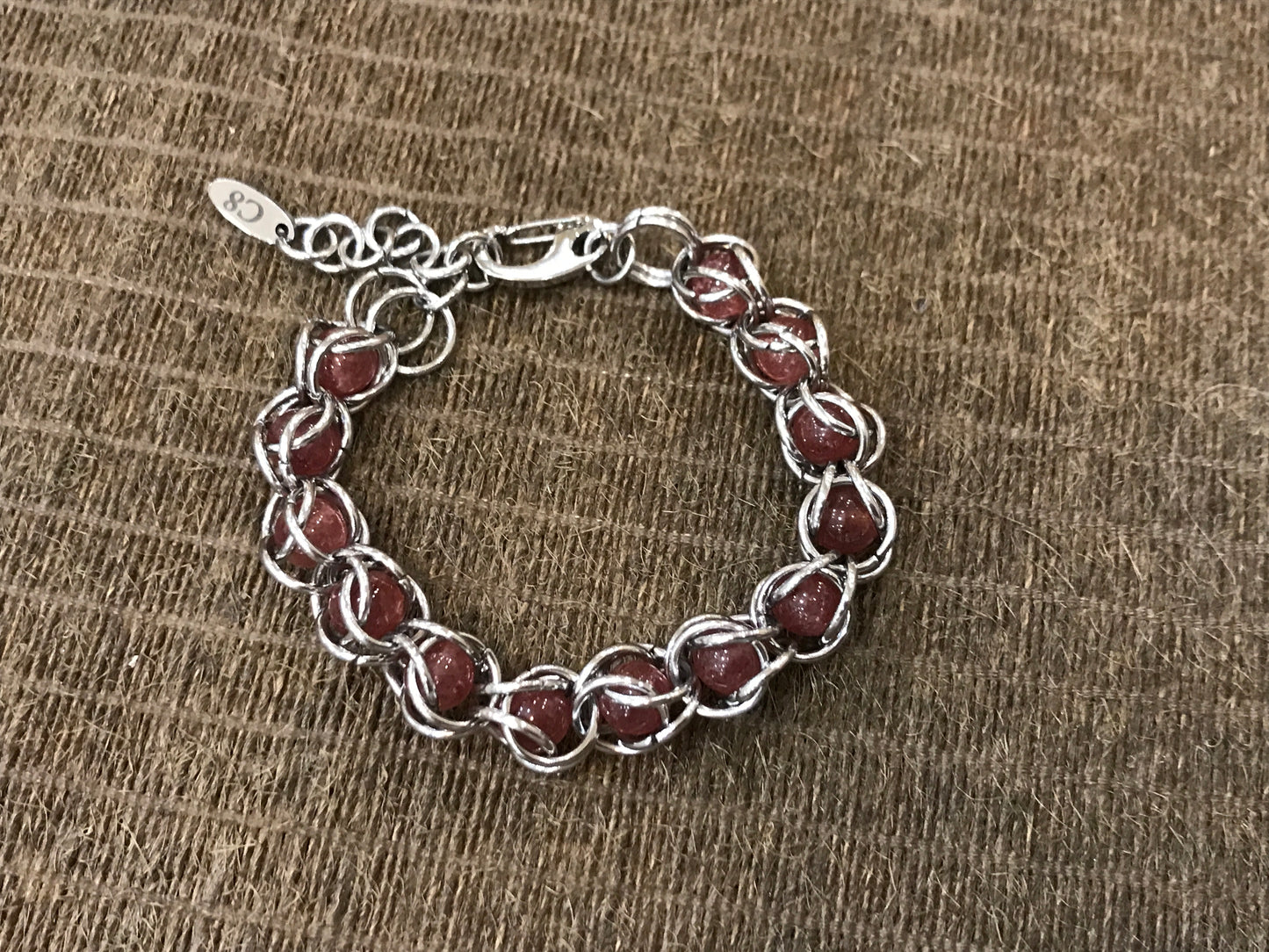 C8 草莓晶 Weaved Bracelet