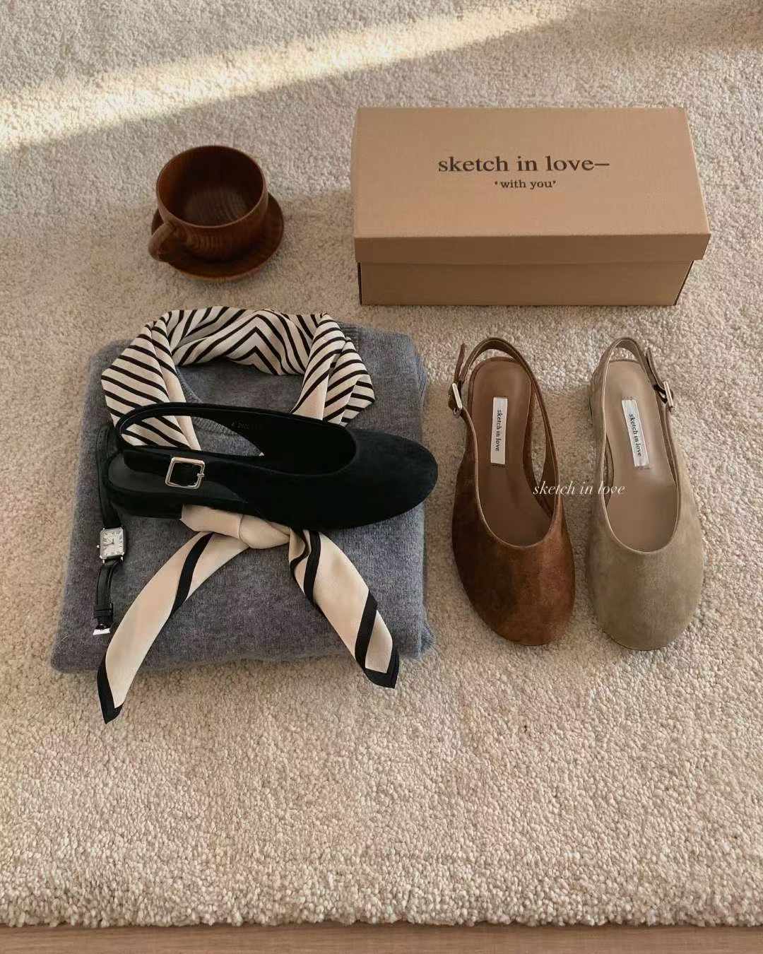 2900 Slingback Flats