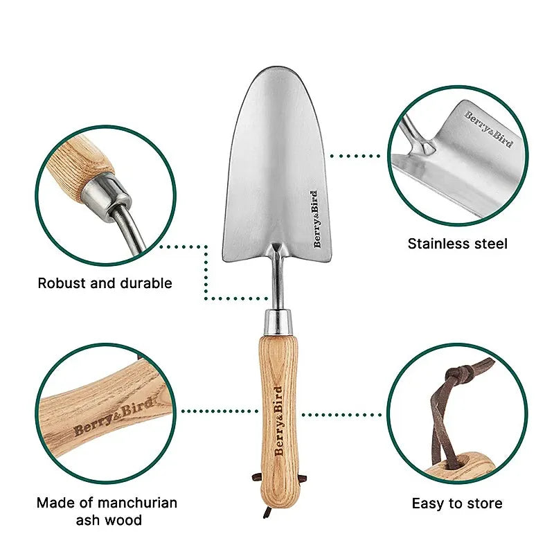 Berry & Bird | Stainless Steel Hand Trowel