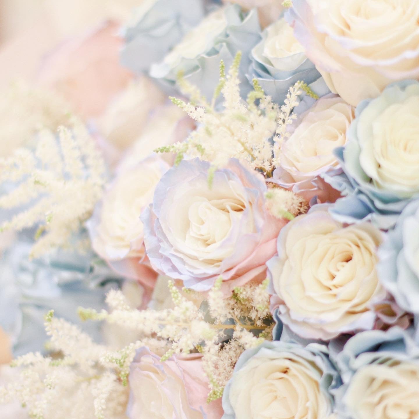 Unicorn Tinted Rose Bouquet