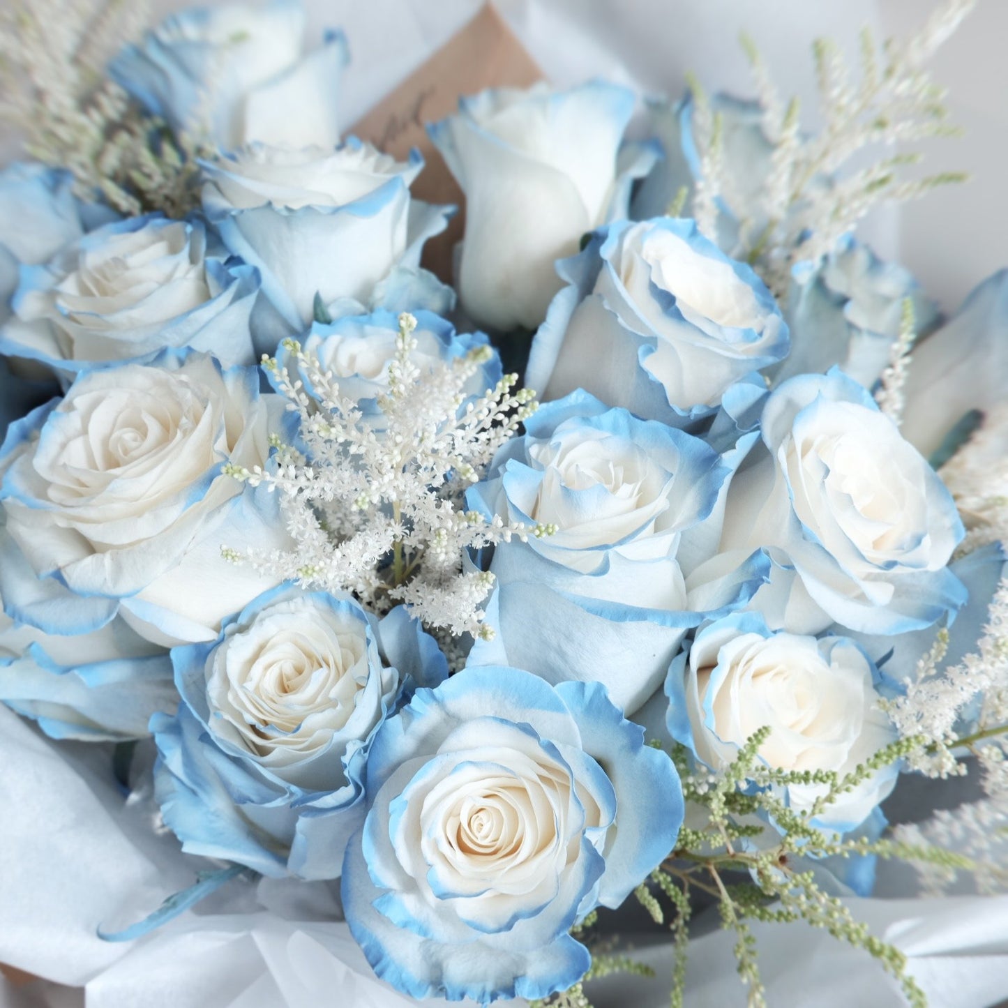 Powder Blue Rose Bouquet
