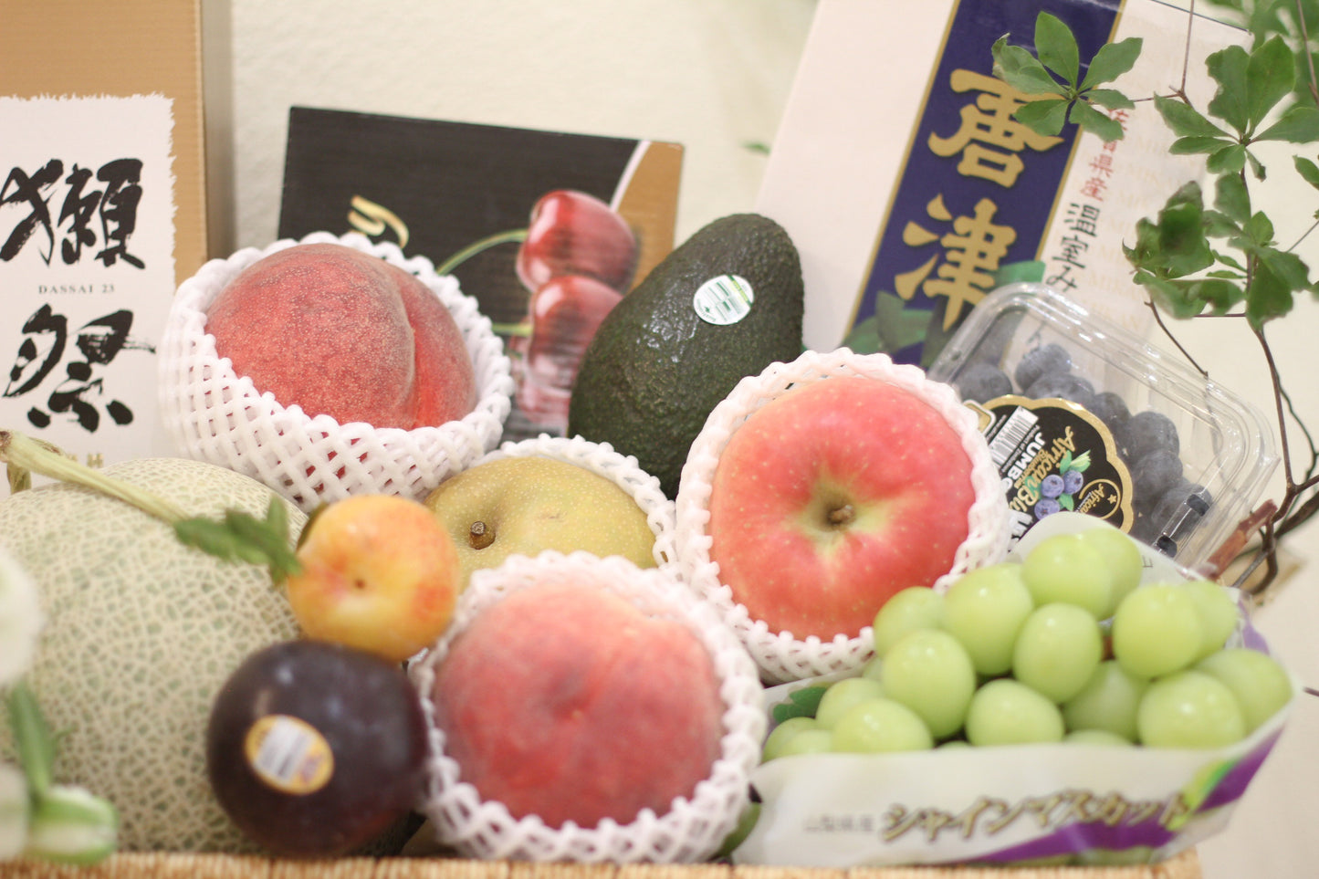 Sake Fruit Basket Deluxe