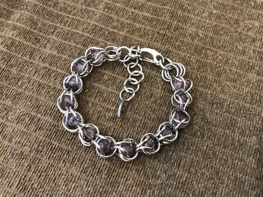 C8 紫水晶 Weaved Bracelet