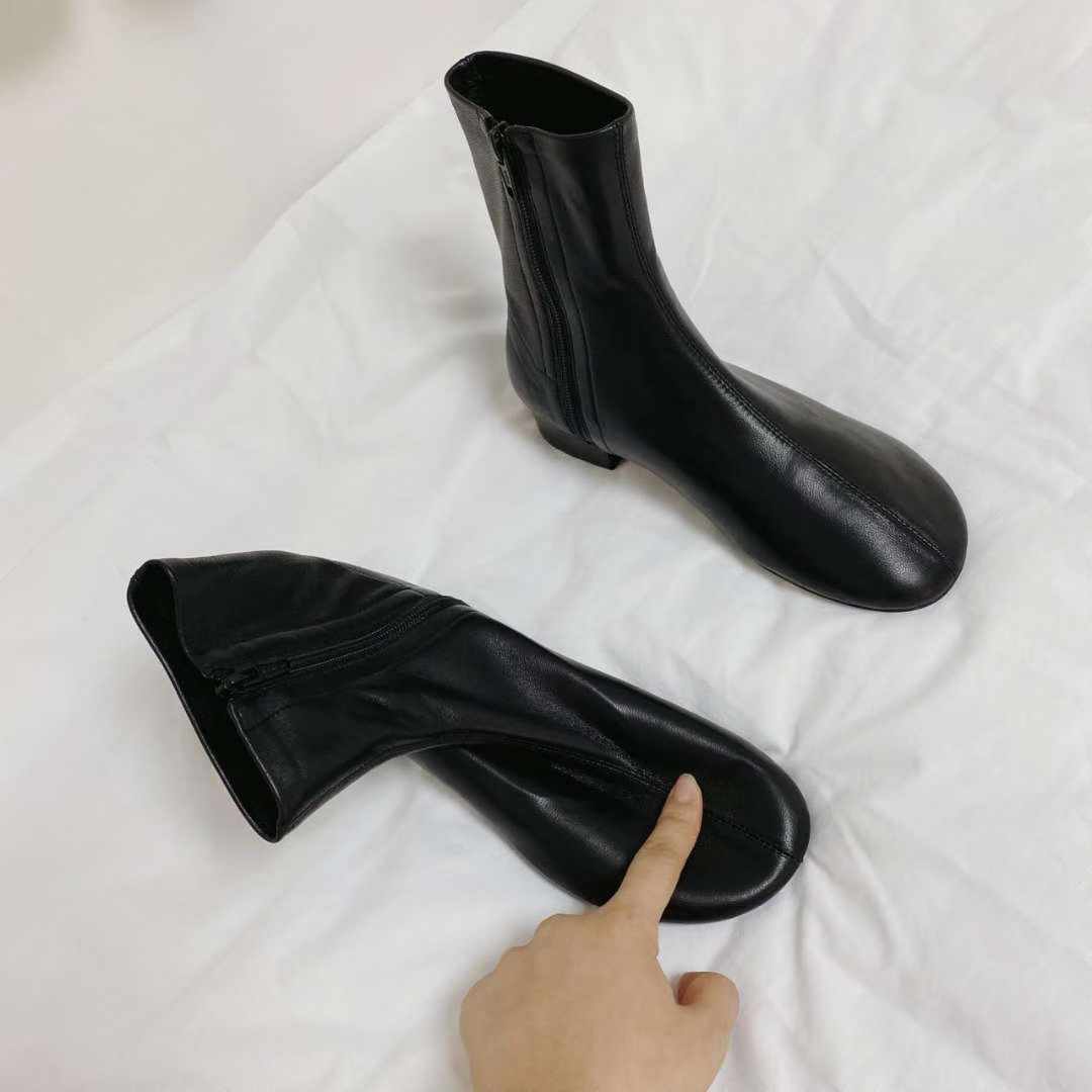 1829 Short Sheepskin Boots