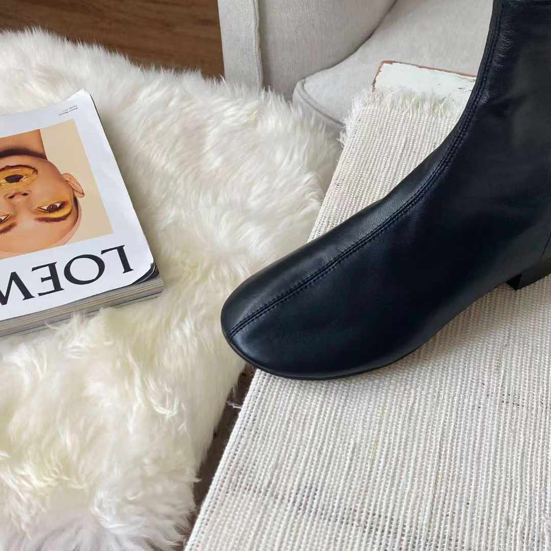 1829 Short Sheepskin Boots