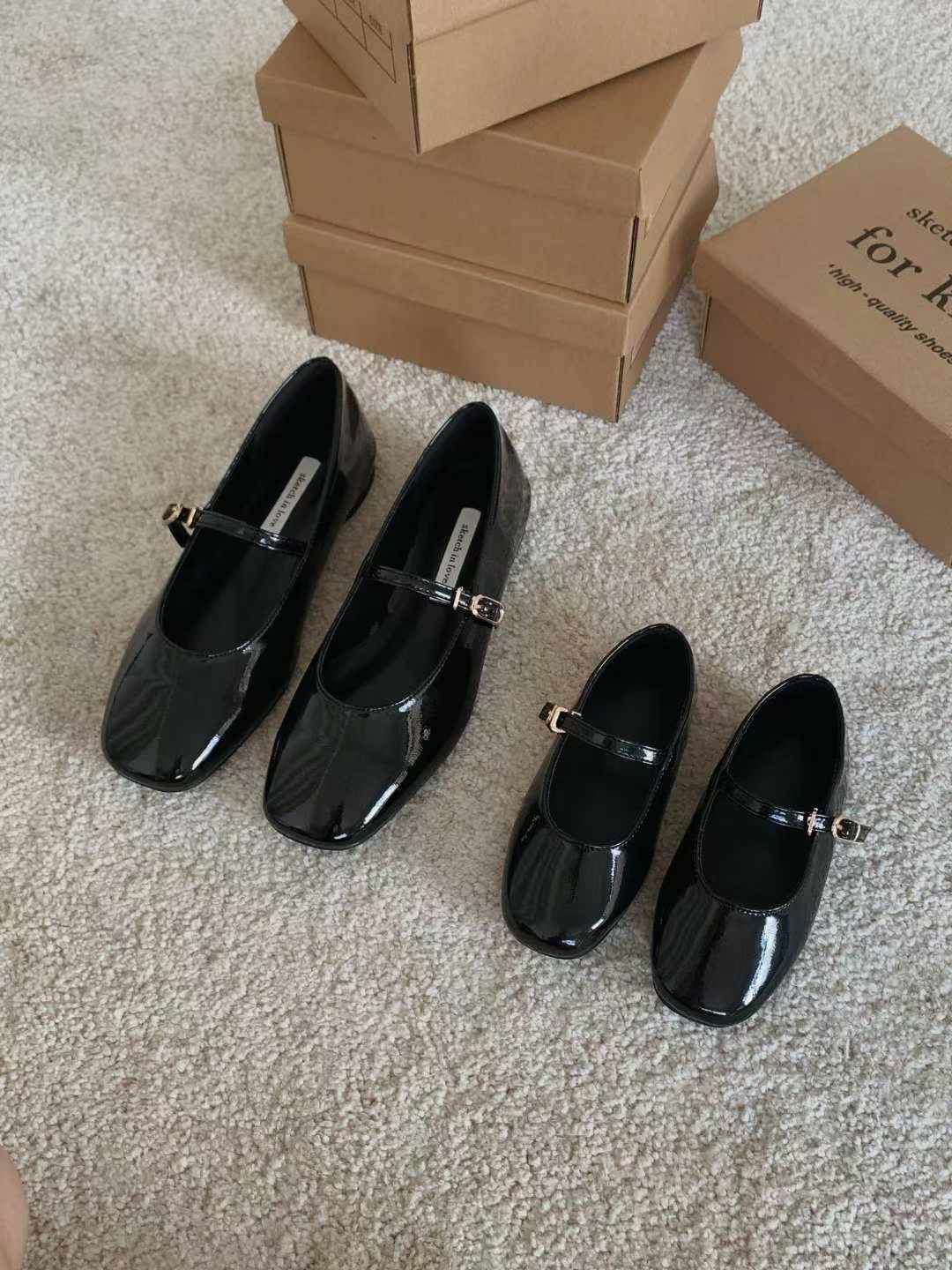 1013 Blanc Mary Janes (KID)