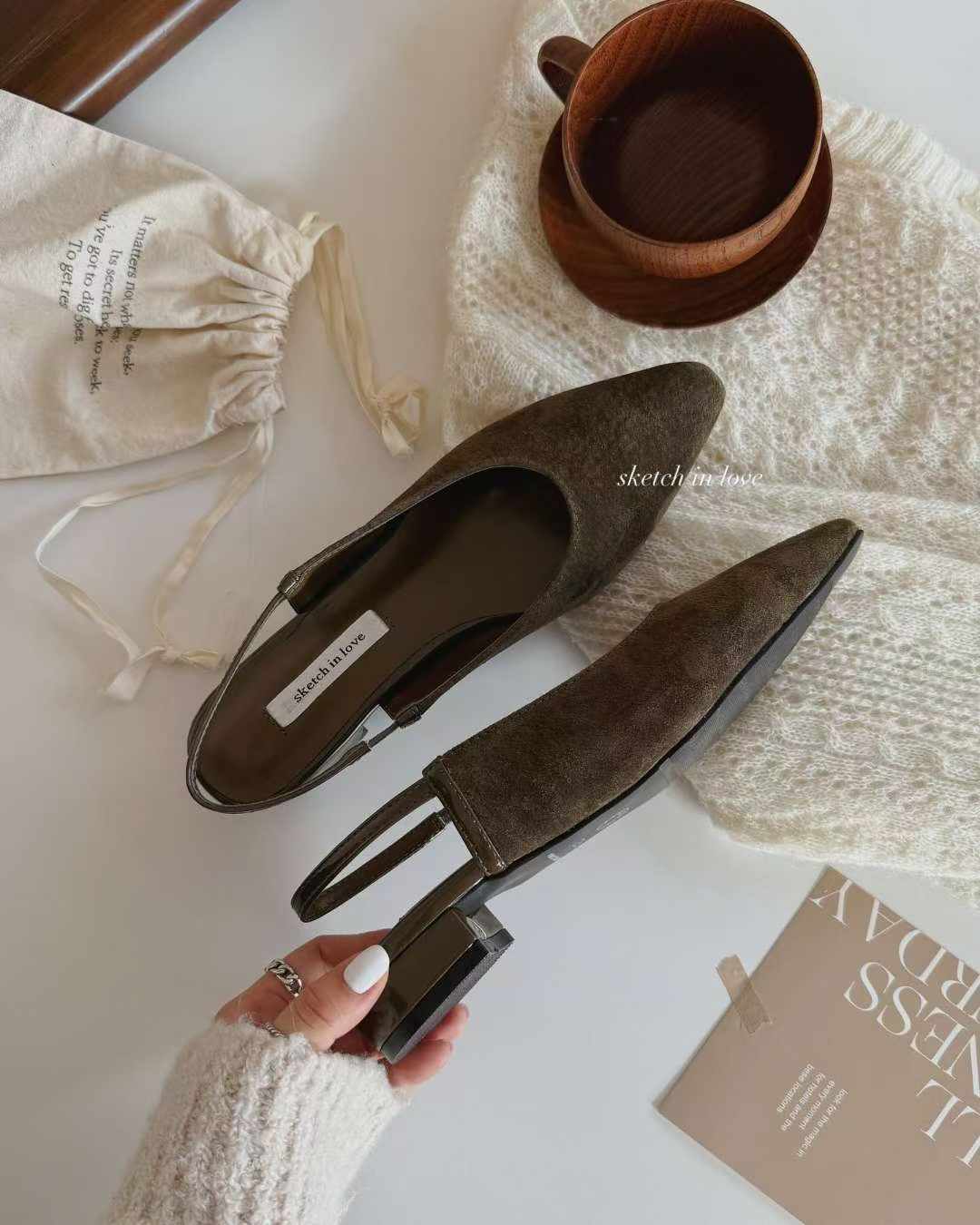 2901 Slingback Flats