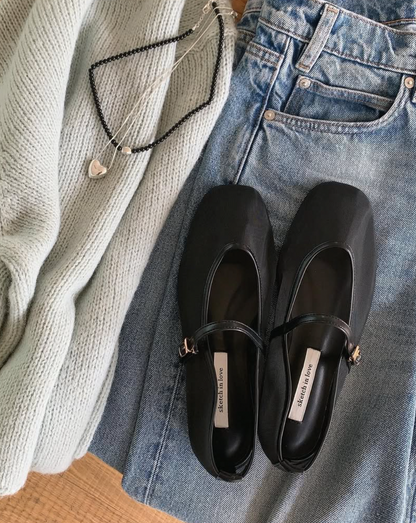 1016 Sheer Mesh Mary Janes (MOM)