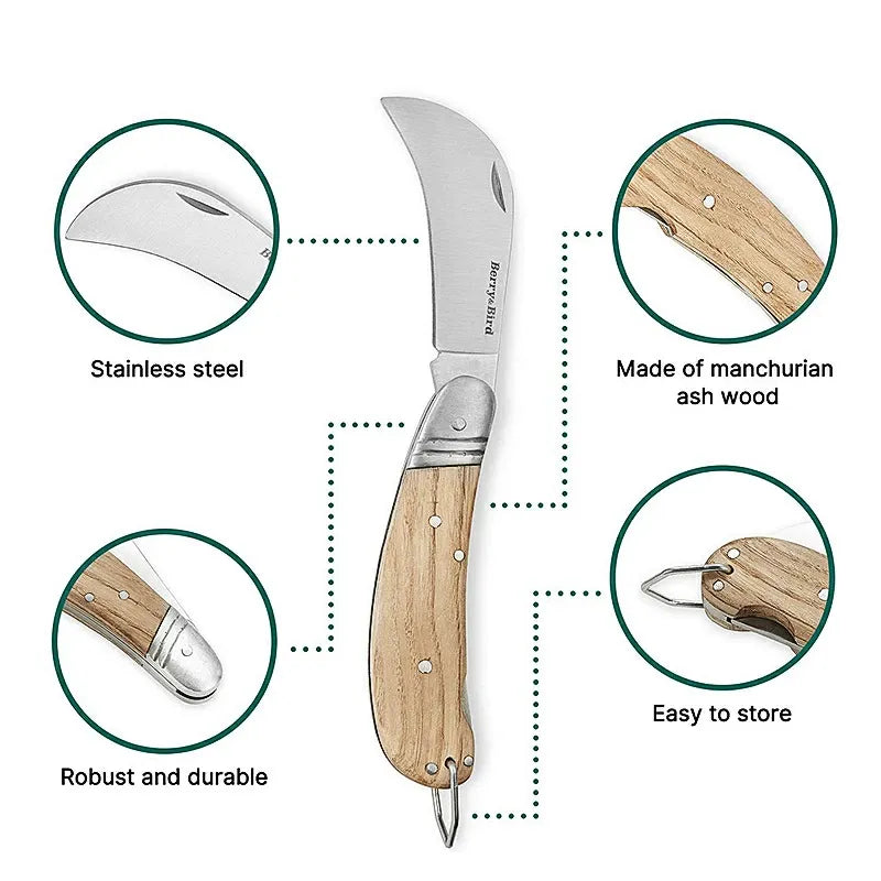 Berry & Bird | Stainless Steel Pruning Knife