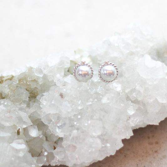 MoD Series | Akoya with Diamond Jacket Earrings