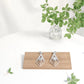 Edges & Angles Crystal Ear Clips