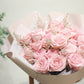 Pink Garden Rose Bouquet