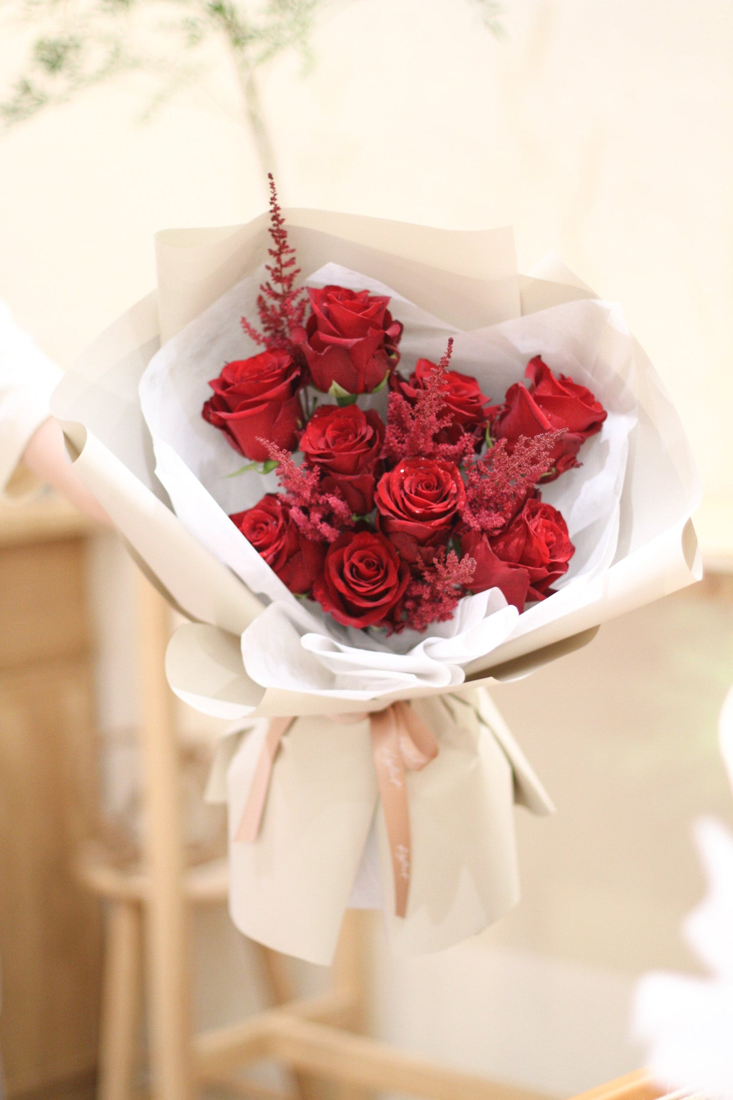 Velvet Red Rose Bouquet